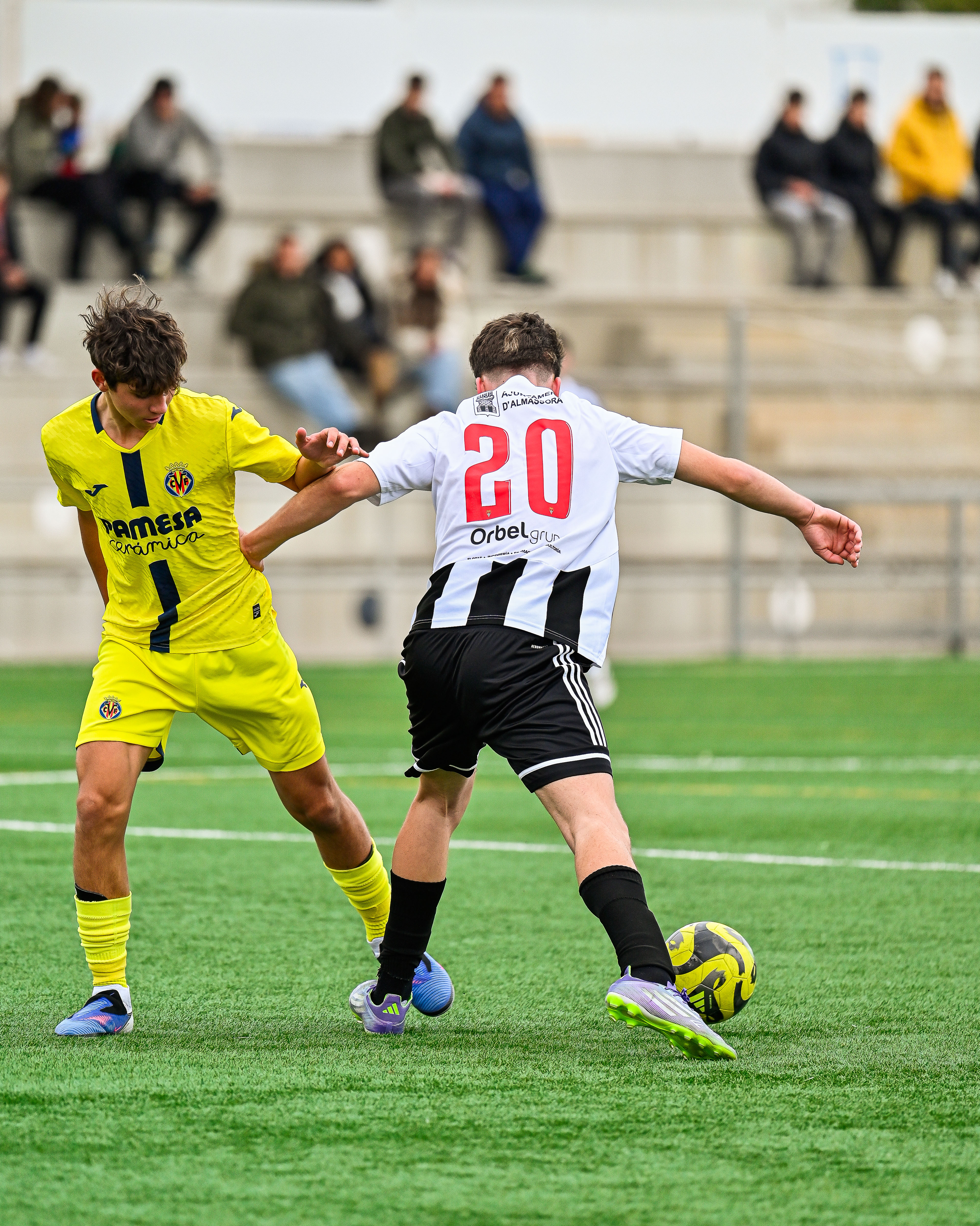 Cadete A 1 — 5 Villarreal C.F. 'B' — 21