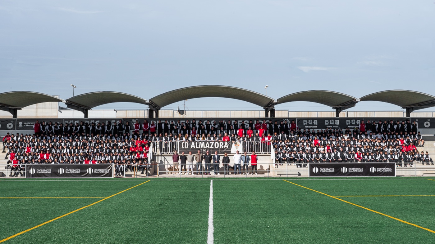 El CD Almazora presenta sus 26 equipos para la temporada 2025/26